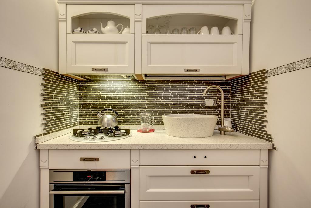 Campo De' Fiori Stylish White Appartement Rome Buitenkant foto